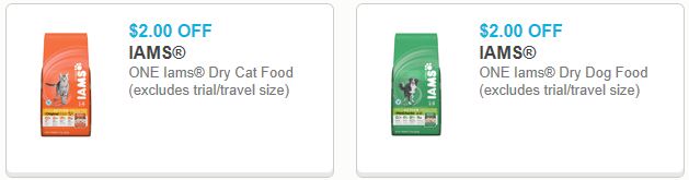 Iams Cat Food Printable Coupons