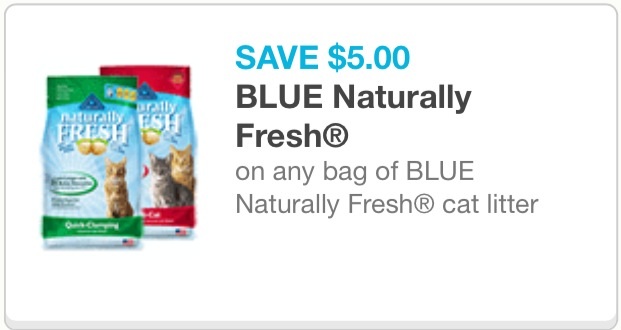 Blue Naturally Fresh printable coupon PennyWisePaws