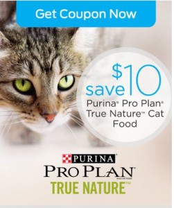 10 off Purina Pro Plan True Nature
