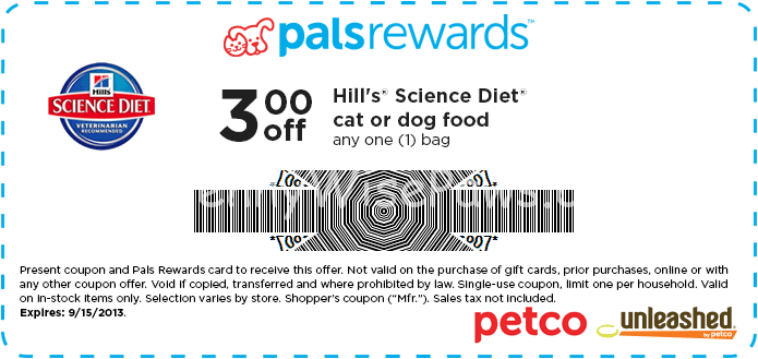 Free Science Diet Dog Food Coupons Dietwalls
